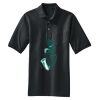 Heavyweight Cotton Pique Polo with Pocket Thumbnail