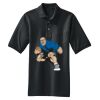 Heavyweight Cotton Pique Polo with Pocket Thumbnail