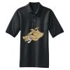 Heavyweight Cotton Pique Polo with Pocket Thumbnail