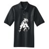 Heavyweight Cotton Pique Polo with Pocket Thumbnail