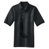 Heavyweight Cotton Pique Polo with Pocket Thumbnail