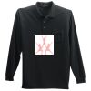 Long Sleeve Silk Touch Polo with Pocket Thumbnail