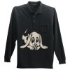 Long Sleeve Silk Touch Polo with Pocket Thumbnail