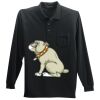 Long Sleeve Silk Touch Polo with Pocket Thumbnail