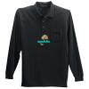 Long Sleeve Silk Touch Polo with Pocket Thumbnail