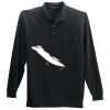 Long Sleeve Silk Touch Polo with Pocket Thumbnail