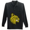 Long Sleeve Silk Touch Polo with Pocket Thumbnail