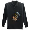 Long Sleeve Silk Touch Polo with Pocket Thumbnail