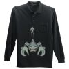Long Sleeve Silk Touch Polo with Pocket Thumbnail