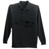 Long Sleeve Silk Touch Polo with Pocket Thumbnail
