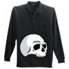 Long Sleeve Silk Touch Polo with Pocket Thumbnail
