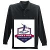 Long Sleeve Silk Touch Polo with Pocket Thumbnail