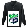 Long Sleeve Silk Touch Polo with Pocket Thumbnail