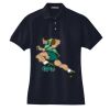 Women's Heavyweight Cotton Pique Polo Thumbnail