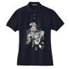 Women's Heavyweight Cotton Pique Polo Thumbnail