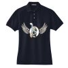 Women's Heavyweight Cotton Pique Polo Thumbnail