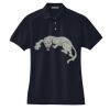 Women's Heavyweight Cotton Pique Polo Thumbnail