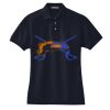 Women's Heavyweight Cotton Pique Polo Thumbnail