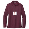 Women's Silk Touch Long Sleeve Polo Thumbnail