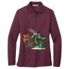 Women's Silk Touch Long Sleeve Polo Thumbnail