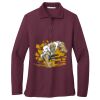 Women's Silk Touch Long Sleeve Polo Thumbnail