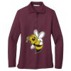 Women's Silk Touch Long Sleeve Polo Thumbnail