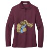 Women's Silk Touch Long Sleeve Polo Thumbnail