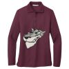 Women's Silk Touch Long Sleeve Polo Thumbnail