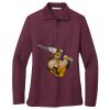 Women's Silk Touch Long Sleeve Polo Thumbnail