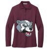 Women's Silk Touch Long Sleeve Polo Thumbnail
