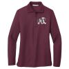 Women's Silk Touch Long Sleeve Polo Thumbnail