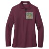 Women's Silk Touch Long Sleeve Polo Thumbnail