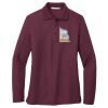 Women's Silk Touch Long Sleeve Polo Thumbnail