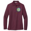 Women's Silk Touch Long Sleeve Polo Thumbnail