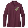 Women's Silk Touch Long Sleeve Polo Thumbnail
