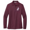 Women's Silk Touch Long Sleeve Polo Thumbnail