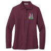 Women's Silk Touch Long Sleeve Polo Thumbnail